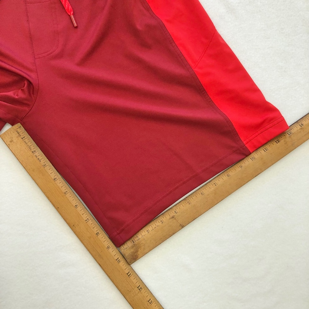 Hylete Men's Helix Workout Above the Knee Shorts Large Red/Blue - Lot of 2 - Picture 13 of 13